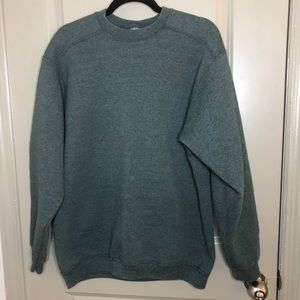 Crew Neck Sweatshirt Mineral Green
